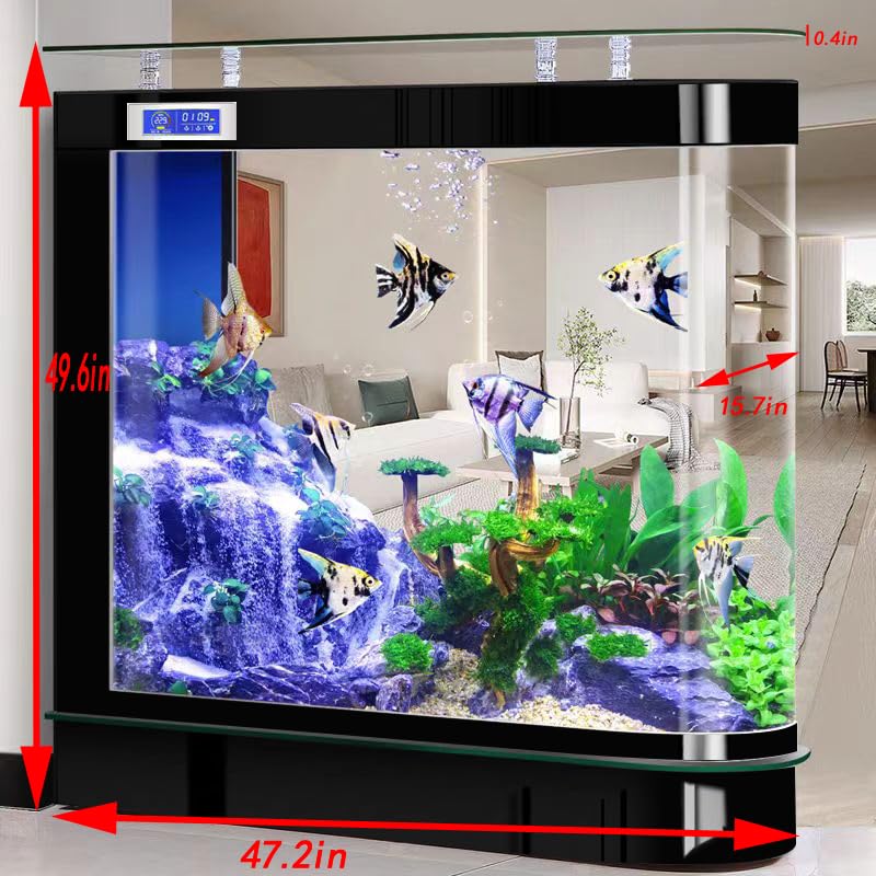 Amazon.com : Deluxe Version Black Large Fish Tank Upright